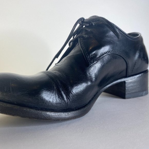 Women's 37 Officine Creative "Poillon" black 1 1/2 inch heels - Picture 1 of 13